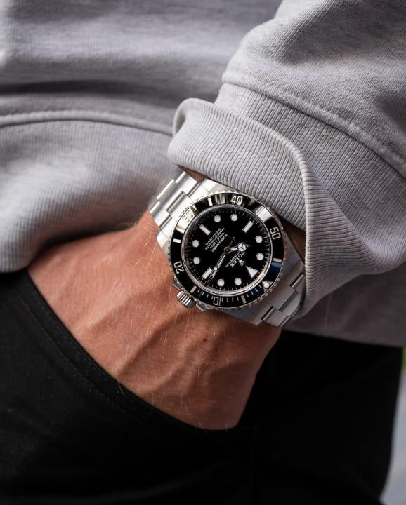 Rolee_x Oyster Perpetual Submarine Silver-Black
