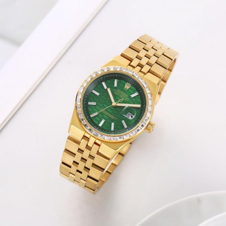 Roleee_x Oyster Perpetual Land Dweller Diamond Bazel