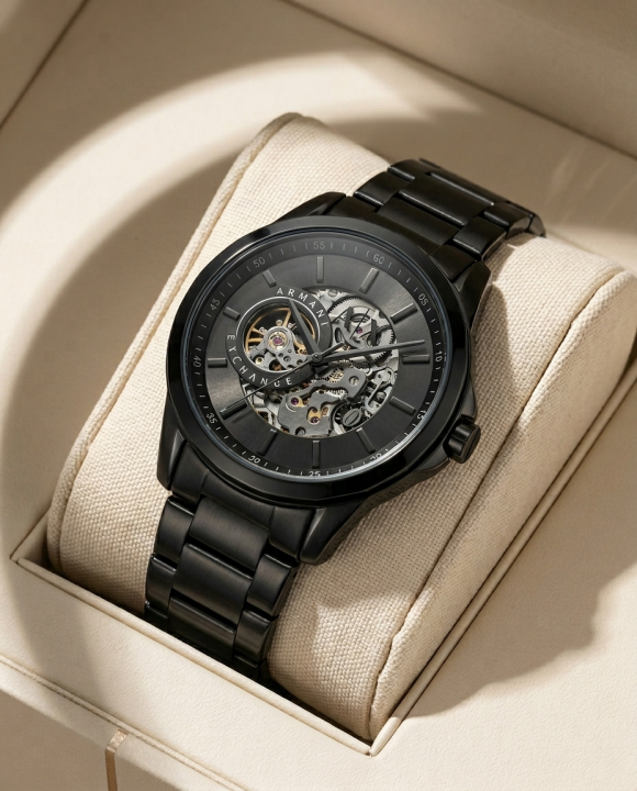 Armann_i Exchange Gunmetal Automatic Full Black