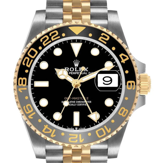 Role_x GMT Master II Zombie Black Grey Steel Yellow Gold Watch Two-tone Luxury Edition Premium Quality premiumwearing.online