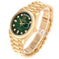 Rol_ex Presi_dent Day_Date Yellow Gold Green Diamond Dial Mens Watch premiumwearing.online
