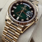 Rol_ex Presi_dent Day_Date Green Diamond Dial Gold Bracelet Mens Watch premiumwearing.online