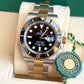 Rolee_x Oyster Perpetual Submarine 2Ton-Gold-Black