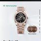 Rolee_x Oyster Perpetual Day Date Diamond Copper Black