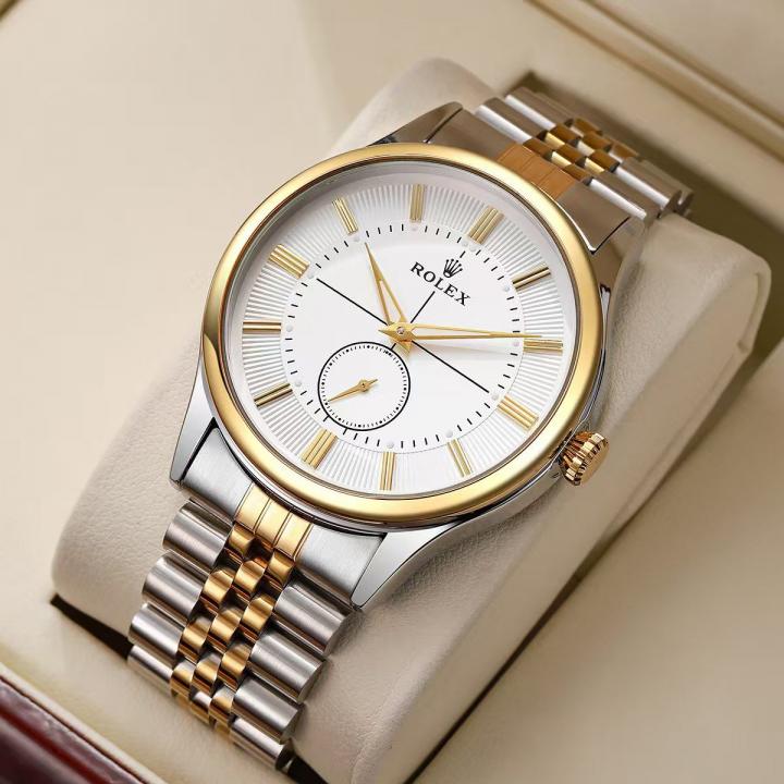Rolee_x Oyster Perpetual Cellini 2Ton-Gold-White