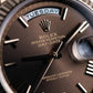 Rolee_x Oyster Perpetual Day Date 40 Battery Copper Brown
