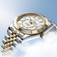 Rolee_x Oyster Perpetual Sky Dweller 2Ton-Gold-White