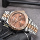 Rolee_x Oyster Perpetual Day Date 40 Battery 2Ton-Copper-White