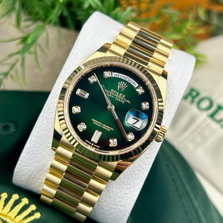 Rolee X Green Dial Dimond