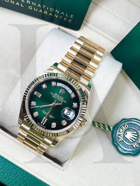 Rolee X Green Dial Dimond