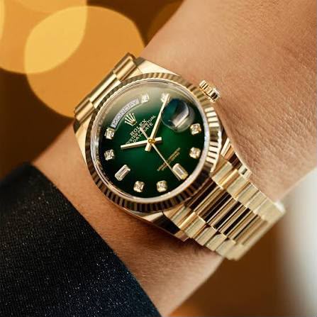 Rolee X Green Dial Dimond