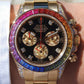 Rolee_x Oyster Perpetual Rainbow Gold