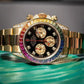 Rolee_x Oyster Perpetual Rainbow Gold