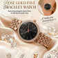 Michaee_l Kors Darci Rose Gold Black