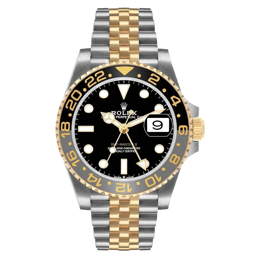 Role_x GMT Master II Zombie Black Grey Steel Yellow Gold Watch Two-tone Luxury Edition Premium Quality premiumwearing.online