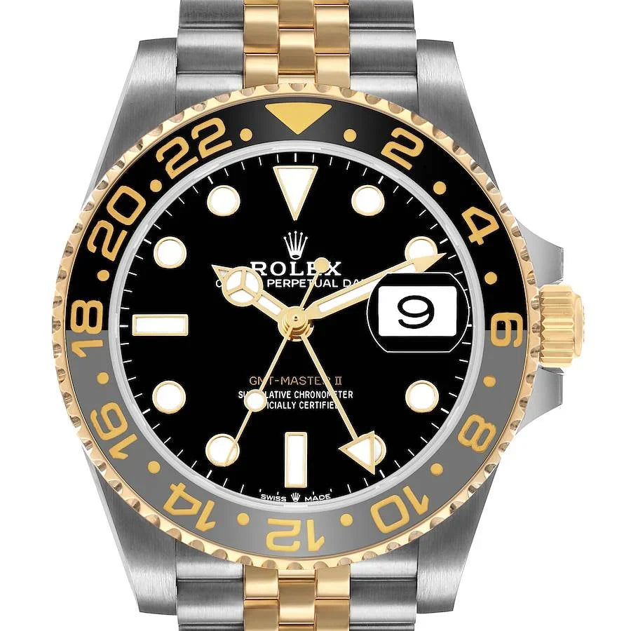 Role_x GMT Master II Zombie Black Grey Steel Yellow Gold Watch Two-tone Luxury Edition Premium Quality premiumwearing.online