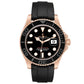 Role_x Yatch Master Rose Gold Oysterflex Black Mint Mens Watch Luxury Edition Premium Quality premiumwearing.online